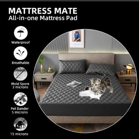 Cubre colchón - cama doble