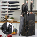 Set de cuchillos negro