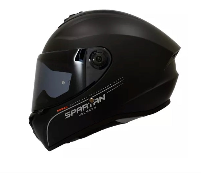 CASCO INTEGRAL SPARTAN DRAKEN A1 NEGRO MATE