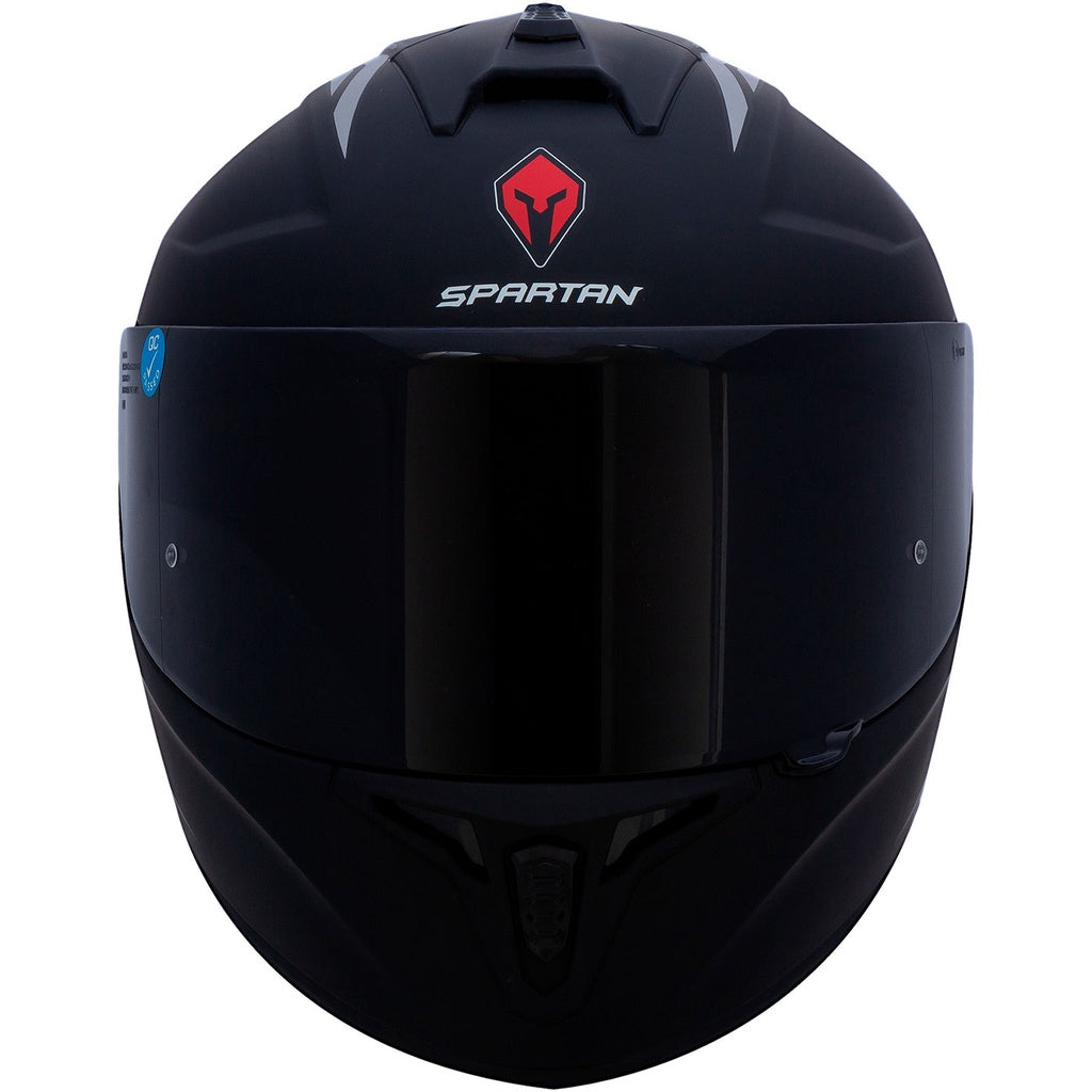 CASCO INTEGRAL SPARTAN DRAKEN A1 NEGRO MATE