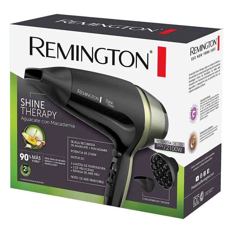 Secador Remington Shine Terapy