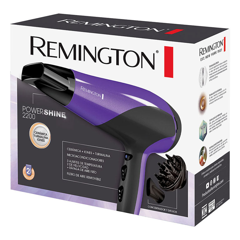 Secador Power Remington Shine