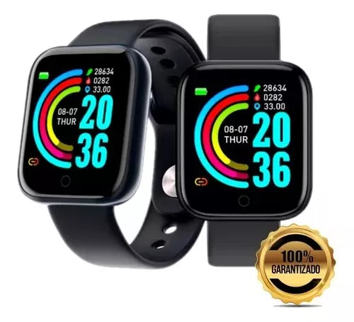 2 SMART WATCH Y68 + Morral Anti Robo