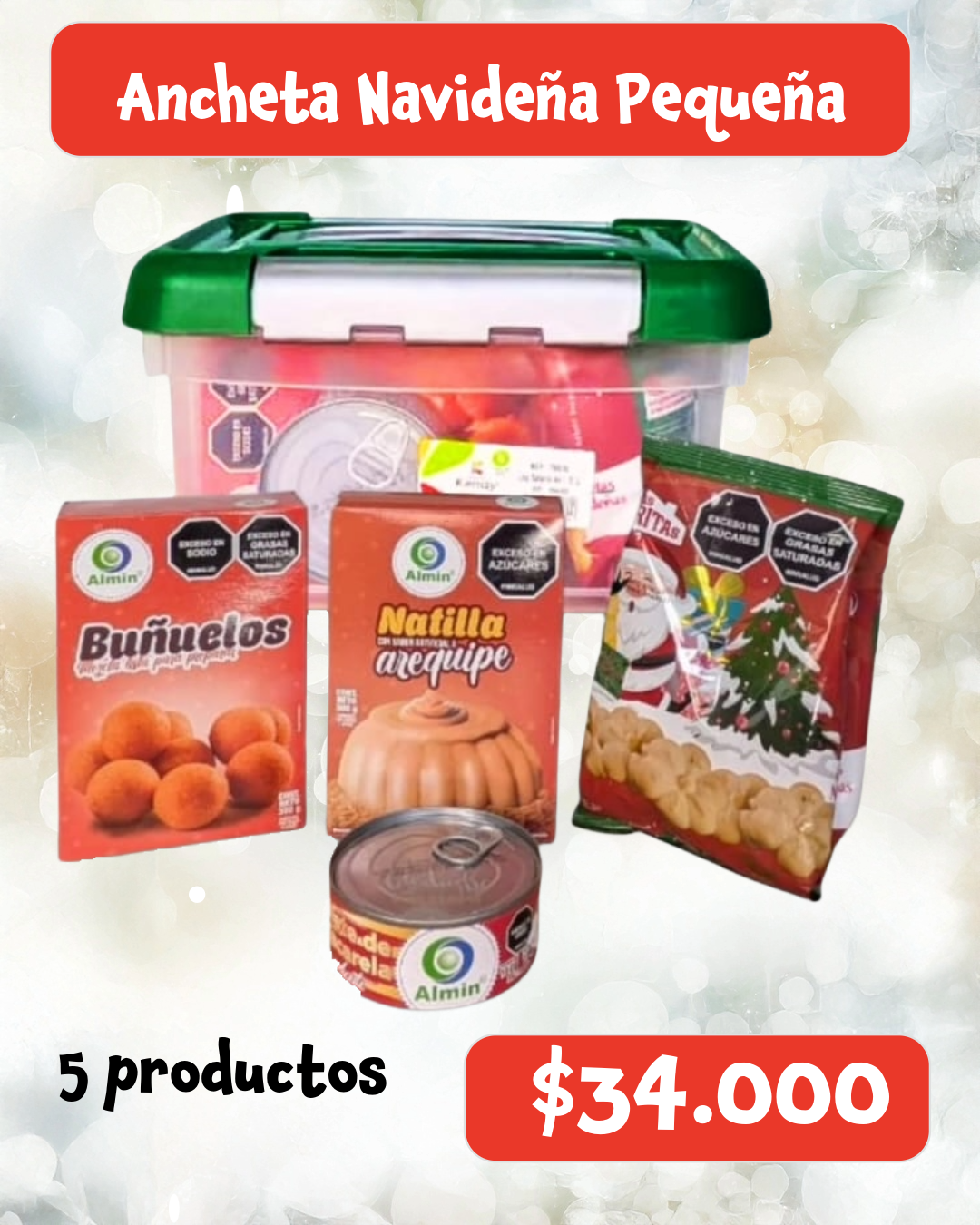 Ancheta Navideña pequeña