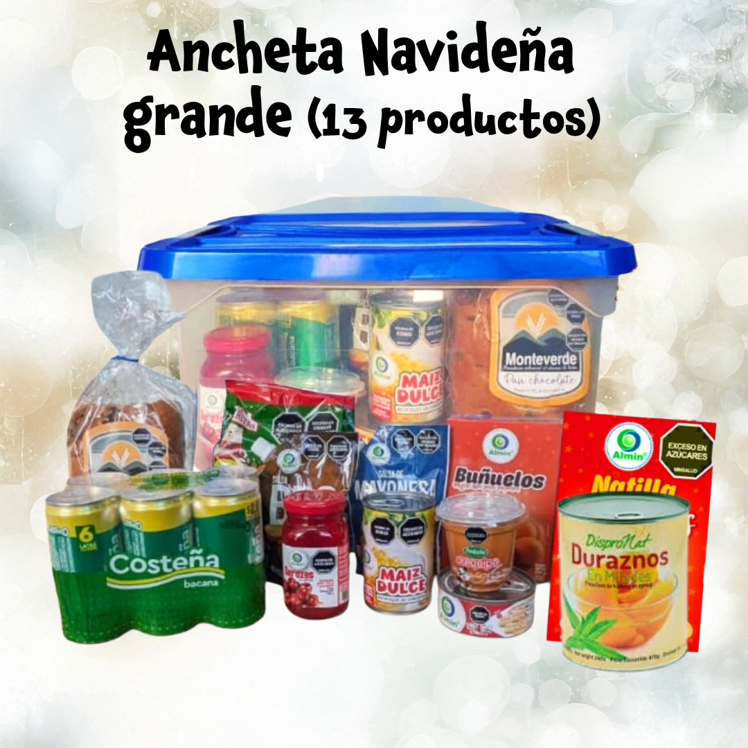 Ancheta Navideña grande