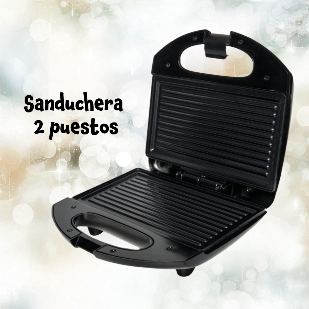 Sanduchera básica 2 puestos