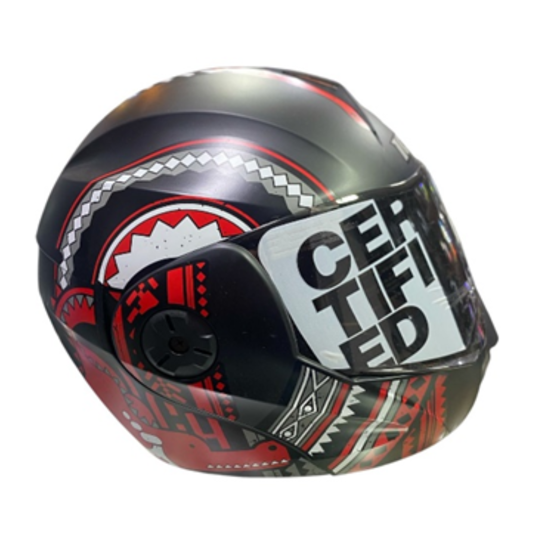 CASCO ABATIBLE ICH 3110 VUELTIAO ROJO