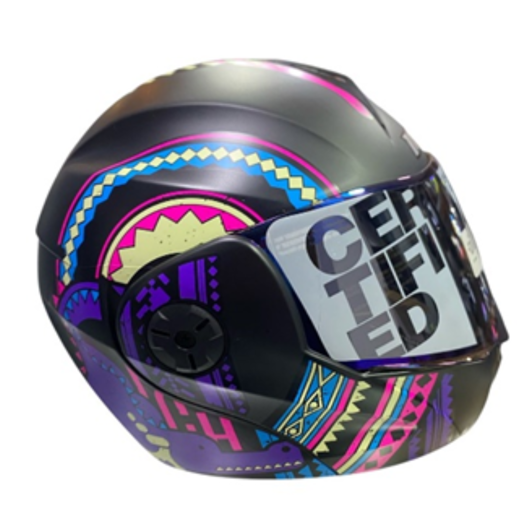 CASCO ABATIBLE ICH 3110 VUELTIAO FUCSIA