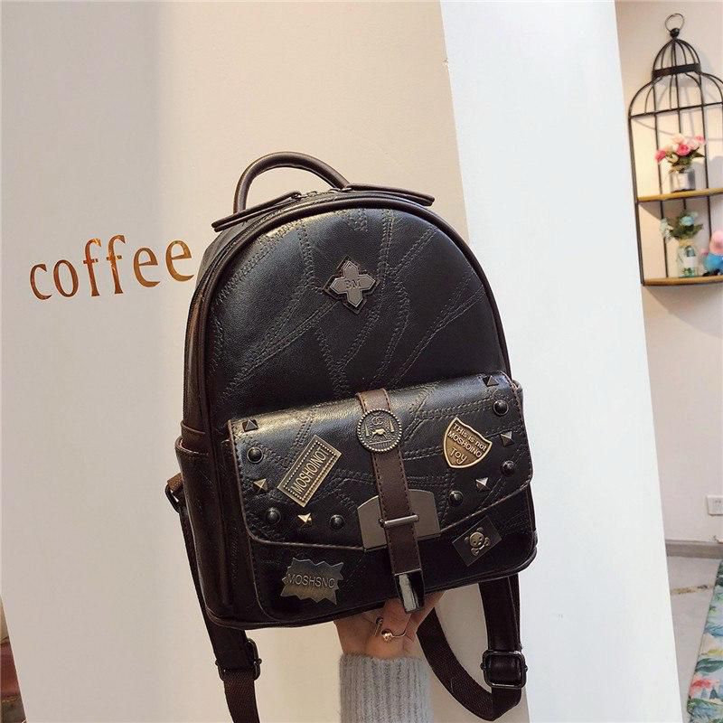 Morral con placas vintage Ref: M 041