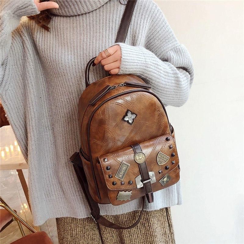 Morral con placas vintage Ref: M 041