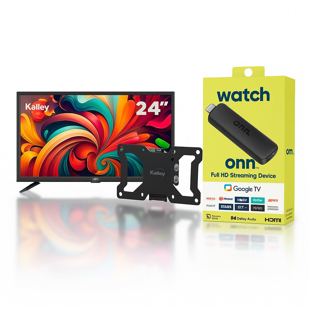 Combo Tv 24" * Televiso Kalley 24"Con TDT Digital
