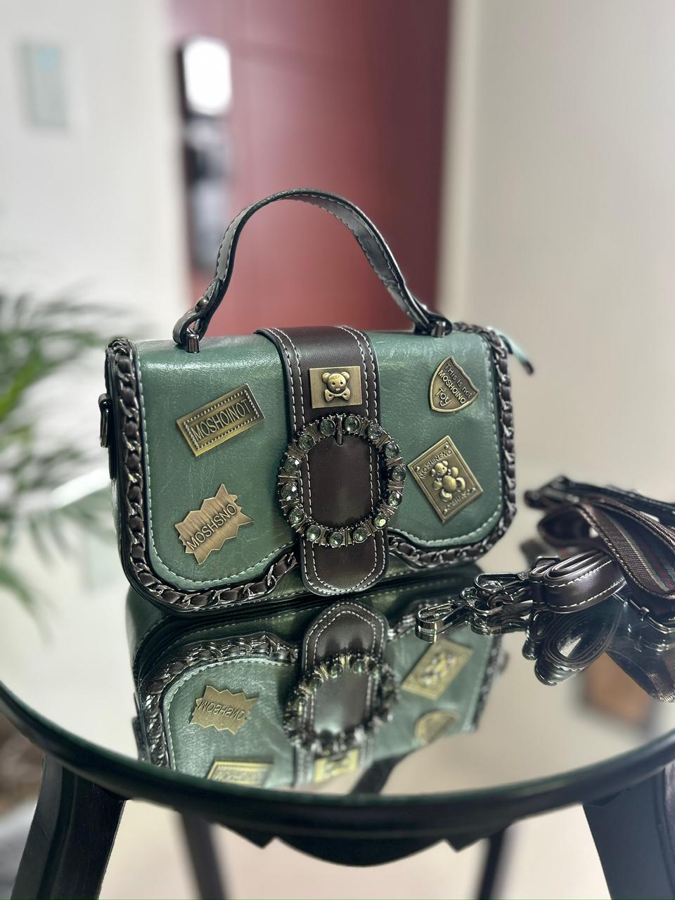 Bolso Placas Vintage Ref: 043