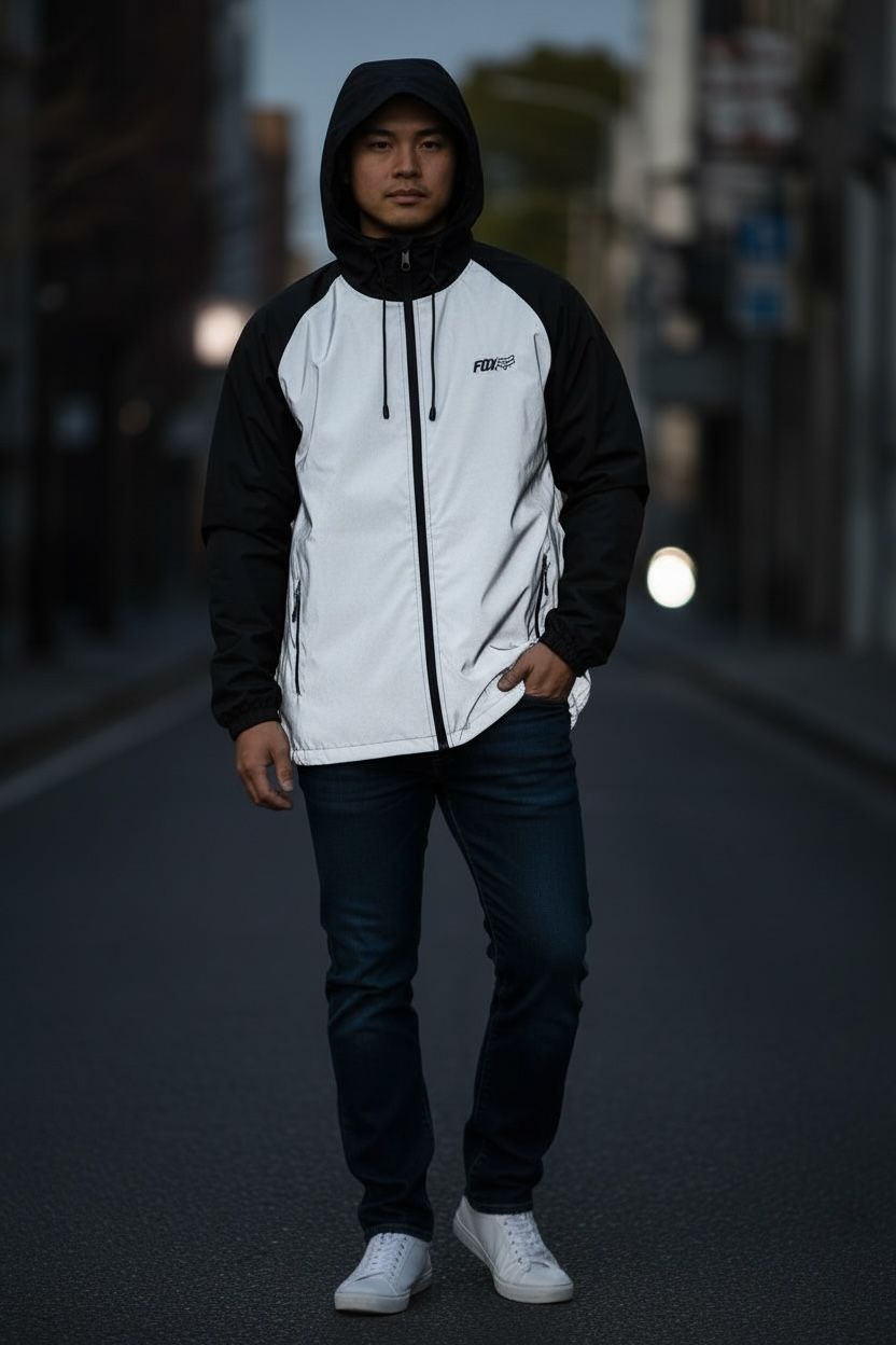 Chaqueta reflectiva impermeable