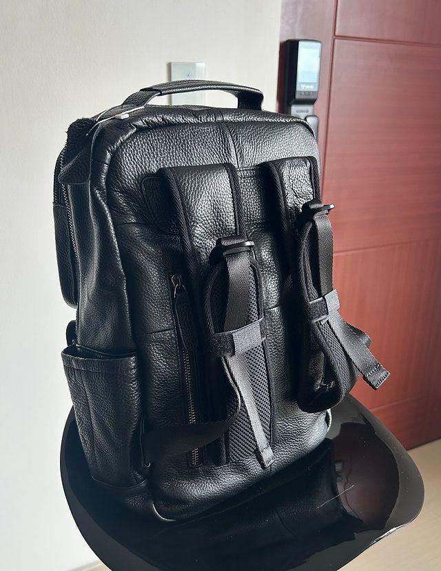 Morral En CUERO Napa REF 6012