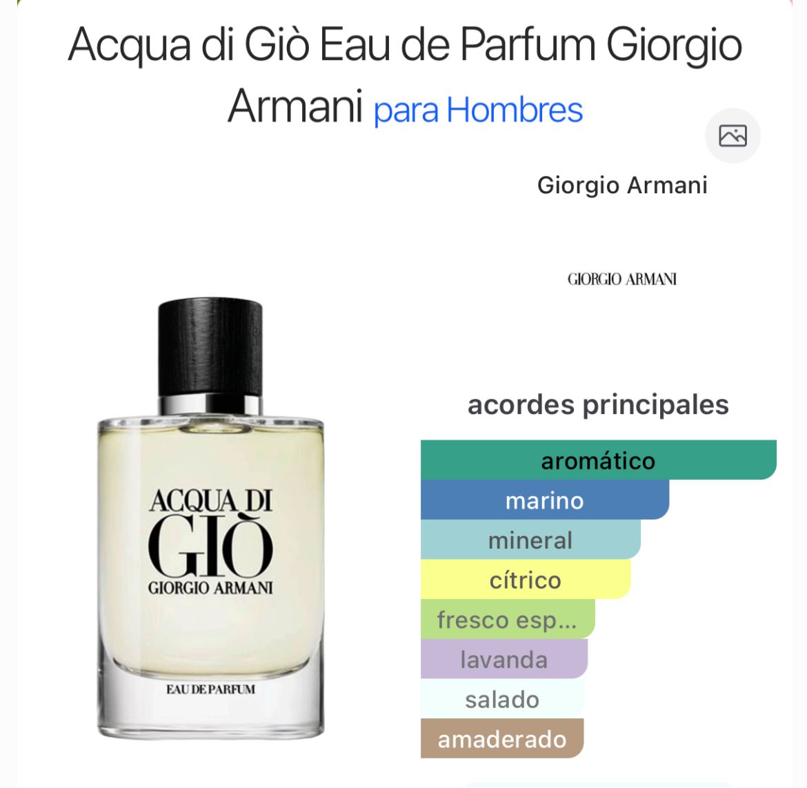 Acqua di Gio