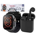 Combo Smartwatch T800 +Audífonos i12 + 2 manillas de obsequio