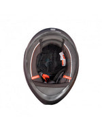 CASCO INTEGRAL XSPORTS M67 NEGRO MATE VISOR ROJO