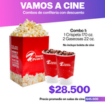 Combo Confitería cine :1