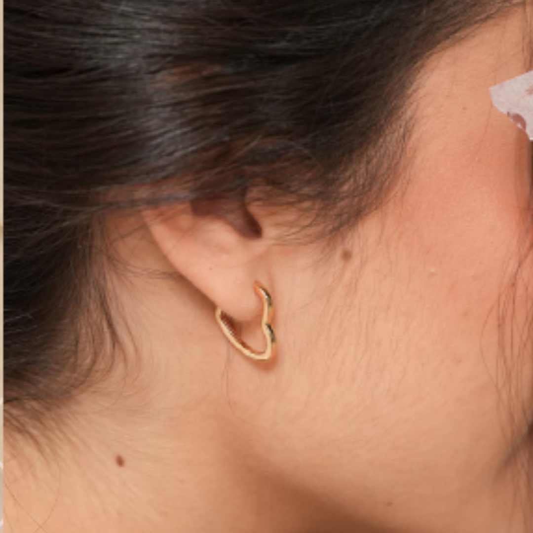 Candongas Hoop Corazón