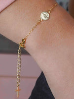 Virgen Milagrosa - Extensor (16.5 cm.) Oro Laminado