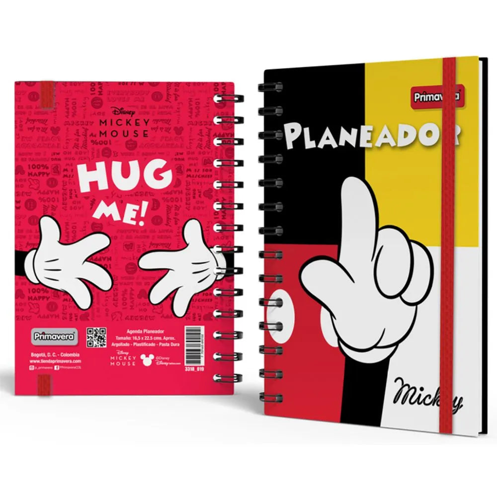 Agenda Planeador Mickey Mouse
