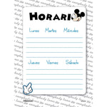 Agenda Planeador Mickey Mouse