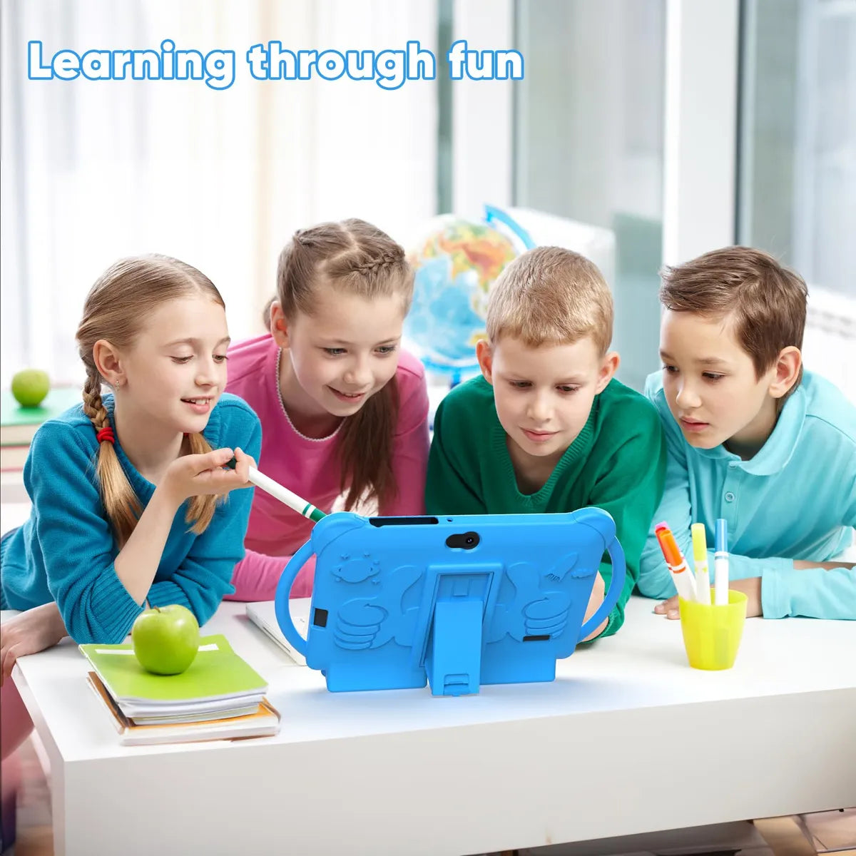 Tabletas Para Ninos De 7 Pulgadas, Android 12 Para Ninos