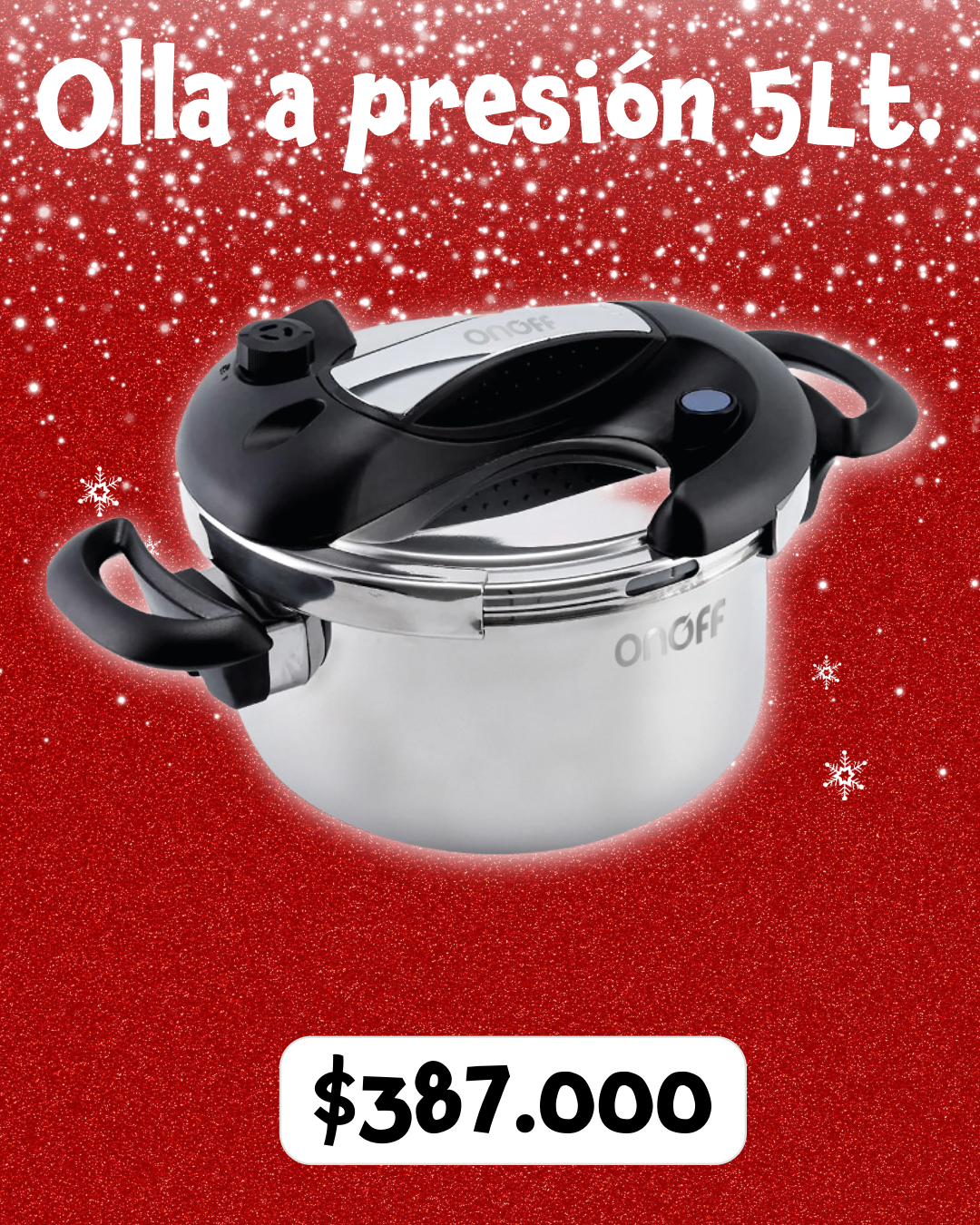 Olla a presión 5 LT.