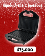 Sanduchera básica 2 puestos