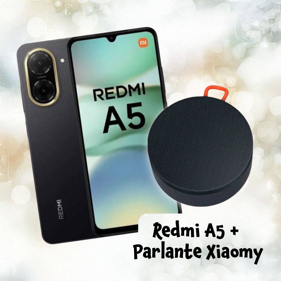 Combo Redmi A5 + Mini Parlante Xiaomy