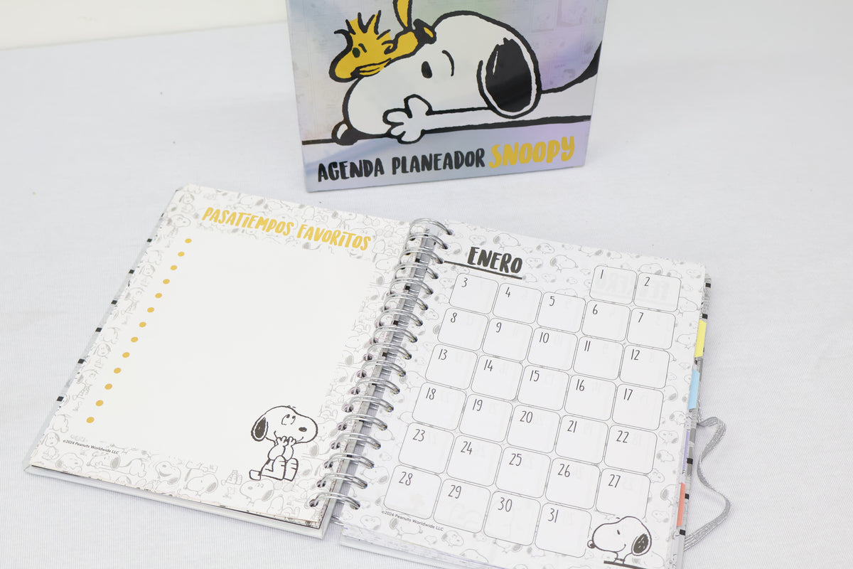 AGENDA PLANEADOR SNOOPY