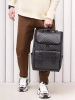 Morral Unisex Negro Estampado