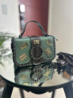 Bolso Placas Vintage Ref: 043