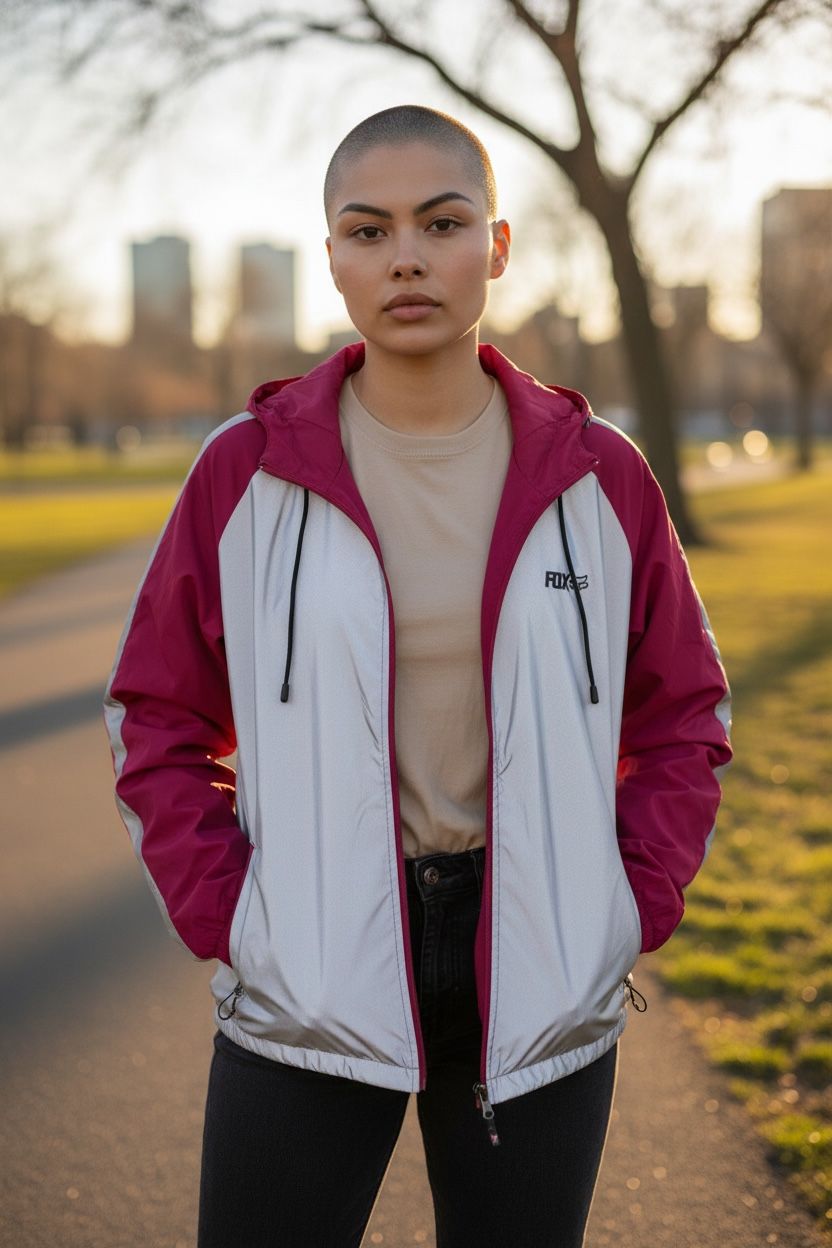 Chaqueta reflectiva impermeable