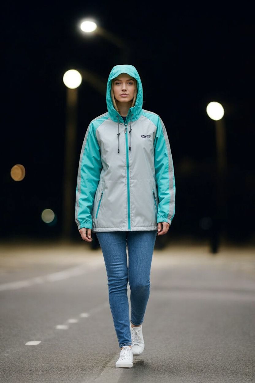 Chaqueta reflectiva impermeable