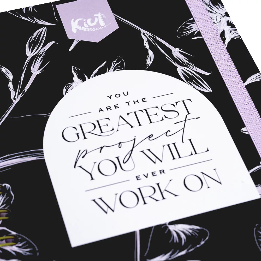 Agenda Diaria Kiut 2026 Black And White