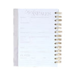 Agenda Diaria Kiut 2026 Black And White