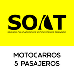 SOAT MOTOCARRO 5 PASAJEROS