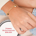 Pulsera Multicorazones