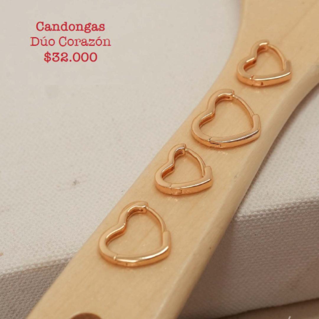 Candongas Duo Corazón