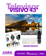 Televisor visivo 43" + Smartwatch