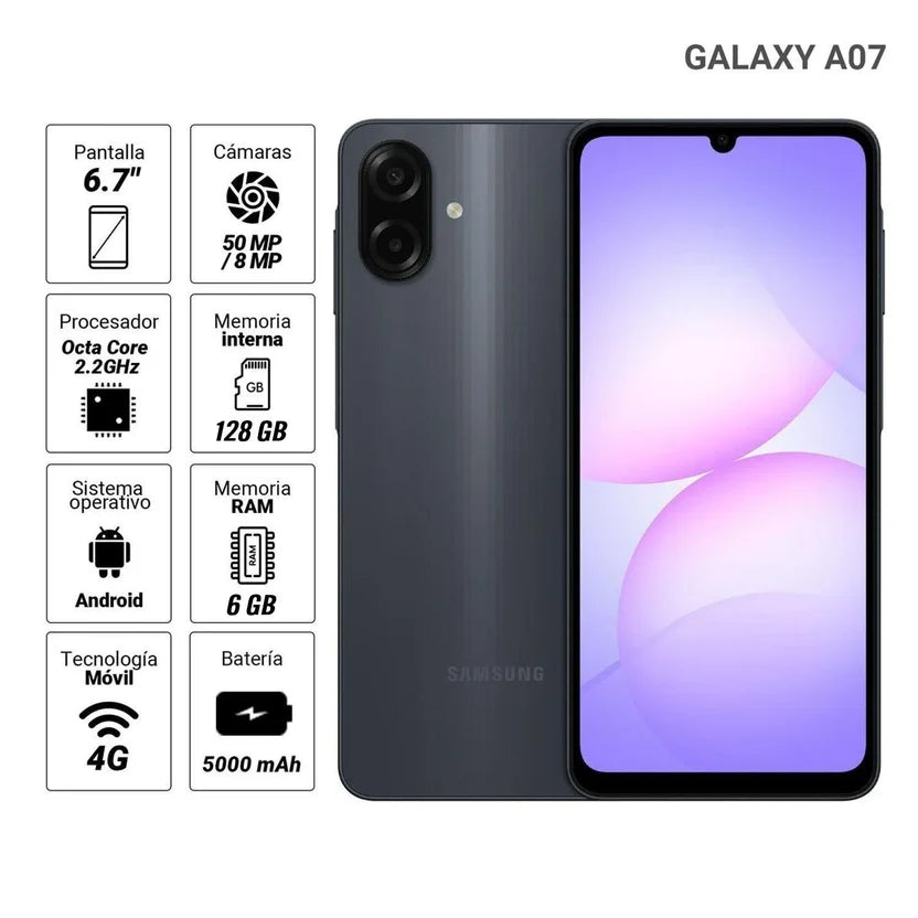 CELULAR GALAXY A07 6/128